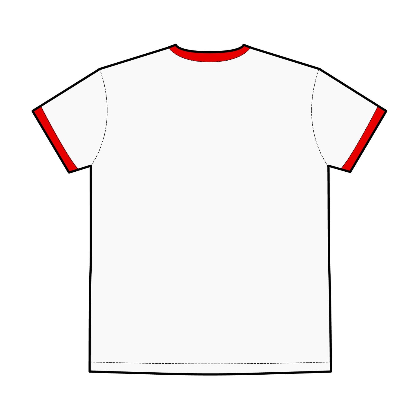 American Horsepower Red Ringer Tee
